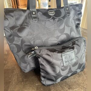 Coach Pop Art tote with pouch 77321